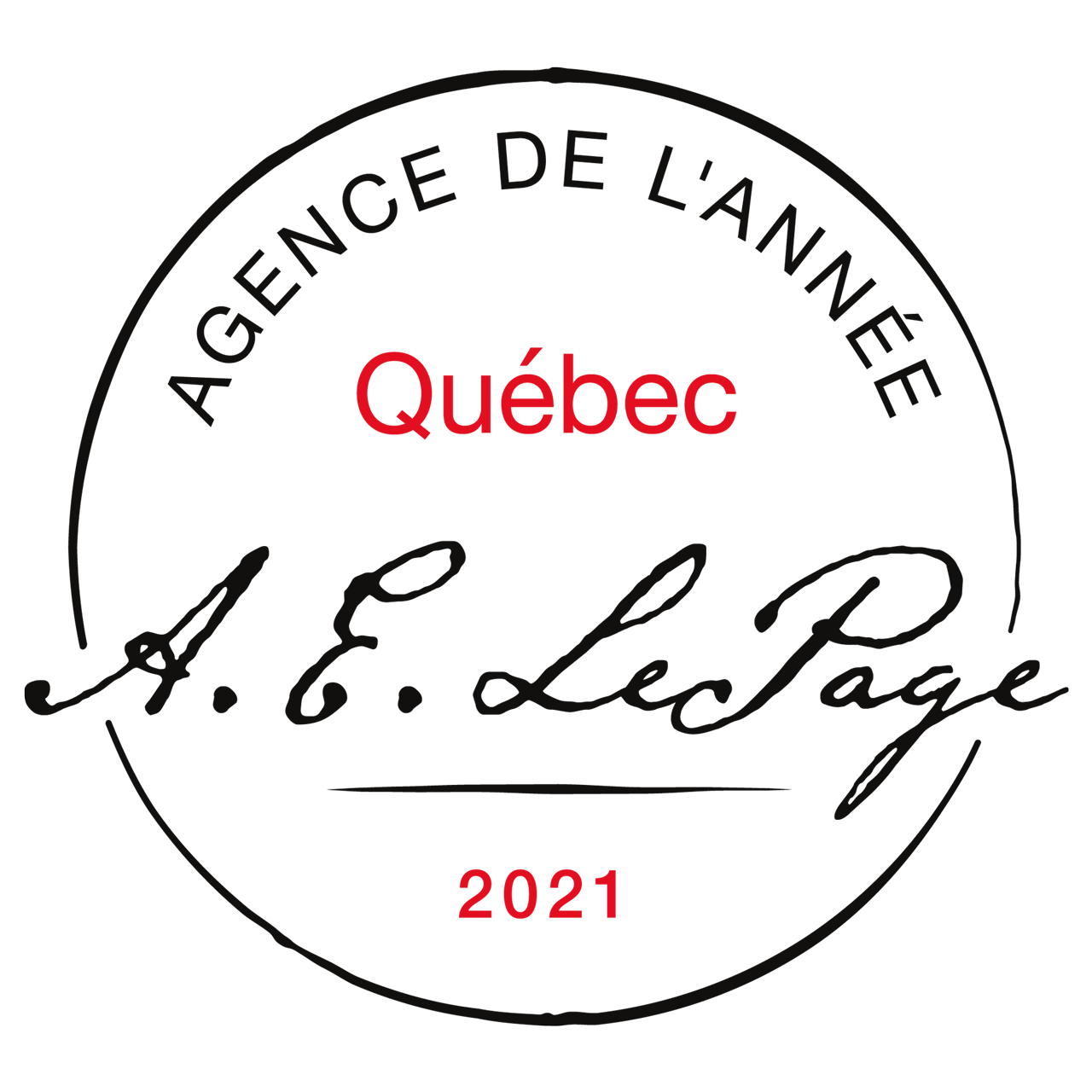 Prix Royale Lepage, Agence de l'année 2021 au Québec