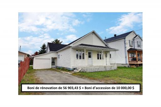 Maison à vendre au 400, rue Laval, Malartic 140 000 $ #